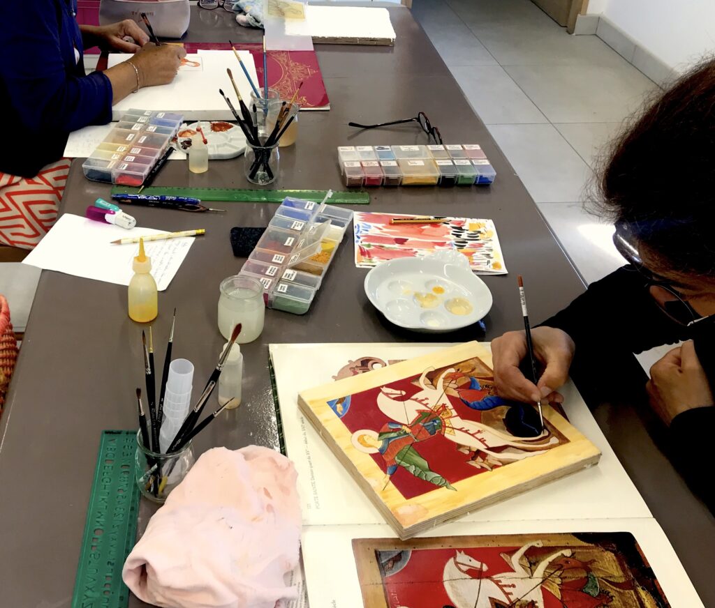 stage d'iconographie en Bretagne